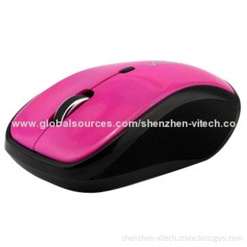 Wireless New Style 2.4GHz RF Mini Receiver Office Business Mouse, Sized 95*60*36mm